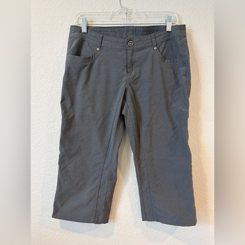 Kuhl Women’s Grey Trekr Kapri Hiking Pants - 10